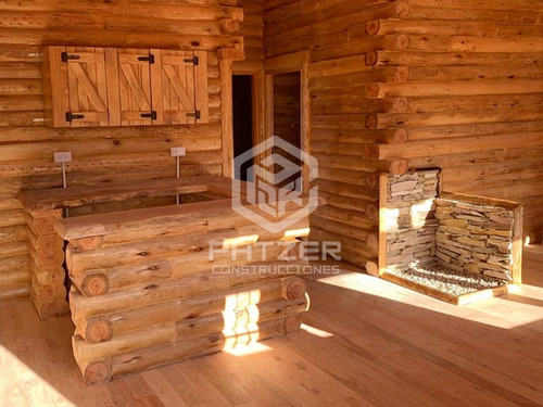 Cabañas Construidas En Tronco Macizo 100% Personalizadas