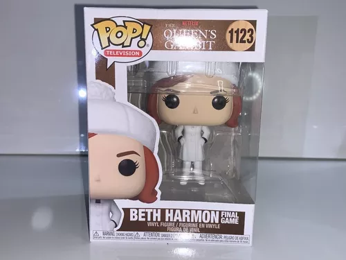 Funko Pop Series TV Gambito de Dama Queens Gambit Beth Harmon con Torre