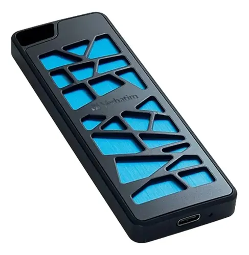 Disco Externo Ssd Vgx1000 Verbatim 256gb 70883 Color Negro
