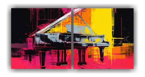 140x70cm Cuadros Sublimados Andy Warhol Bastidor Madera