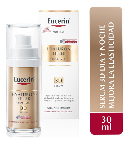 Eucerin Filler+elasticity Serum Facial 3d Antiarrugas 30ml