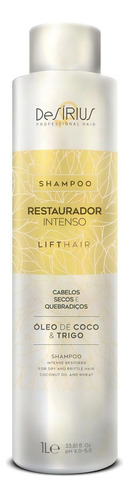 Shampoo Restaurador Intenso De Sirius 1000ml