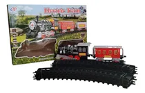 Comprar Tren Antiguo A Pilas 1 Vagón Pista Grande Pilas Incluidas