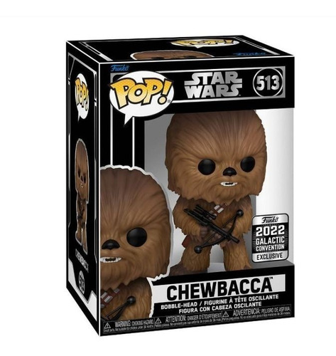 Funko Pop Chewbacca Star Wars Galactic Convention Exclusive