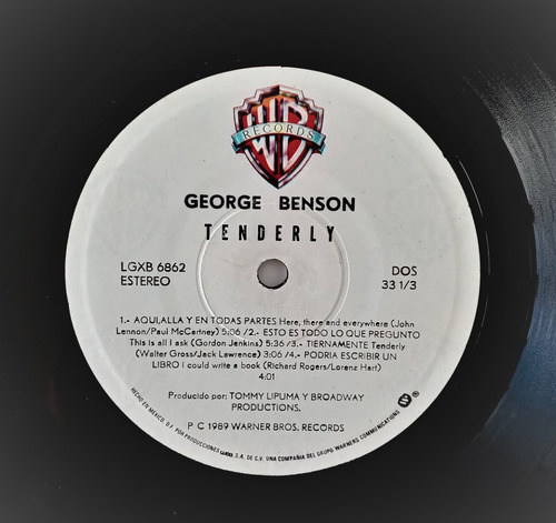 George Benson Lp Tenderly (Usado)