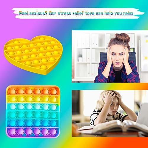 Imagen 2 de 7 de Push Pop Bubble Sensory Fidget Toy Squeeze Toys Poke Pop Toy