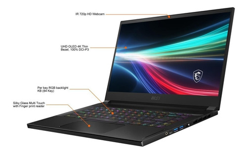 Imagen 4 de 10 de Msi Creator Oled 4k Thin Bezel I7 11va 16gb 512gb Rtx3060