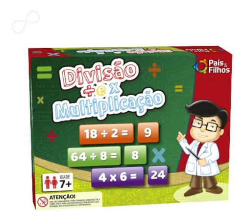 Matemáticas, aprendizaje mediante juegos educativos, división y multiplicación