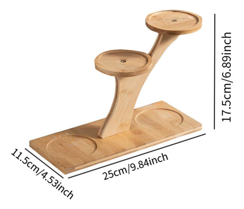 Soporte De Planta De Madera Soportador De Estilo B