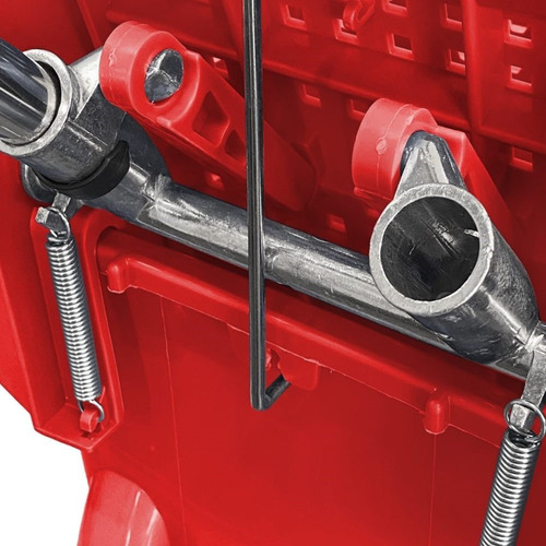 Cubeta Con Exprimidor 20l Color Rojo