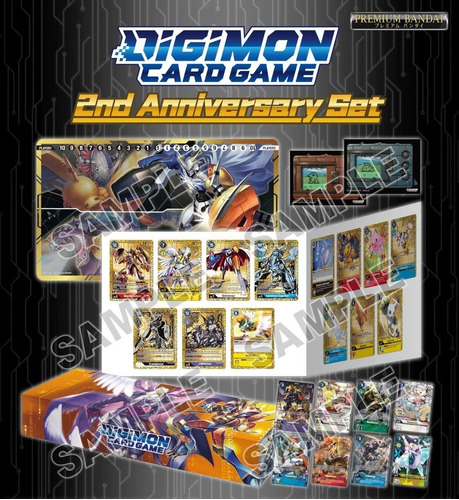 Digimon Tcg: 2nd Anniversary Set