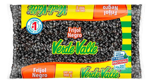 Frijol Negro Verde Valle 900 Gr