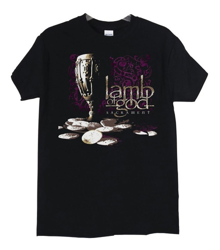 Polera Lamb Of God Sacrament Metal Abominatron