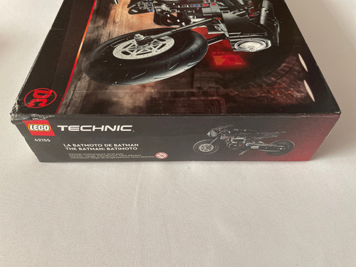 Lego Technic 42155 Batimoto The Batman Batcycle 641pz Dc Com (Usado)
