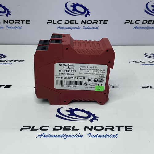 Allen Bradley 440r-c23139 Relevador Msr131rtp 1 (Usado)