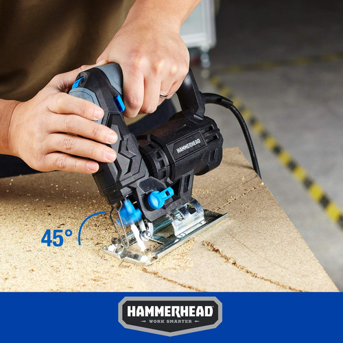 Caladora 4.8 Amperios 19 Mm 2 Cuchillas Madera Velocidad Var
