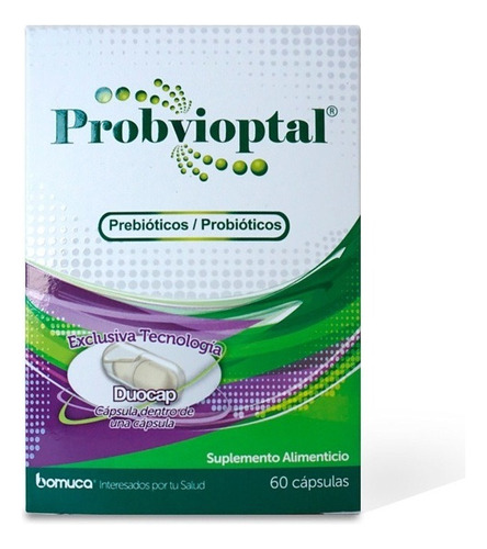 Probvioptal Prebióticos Y Probióticos 60 Cápsulas Sabor N/a