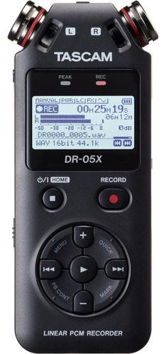Grabadora De Audio Portátil Tascam Dr-05x 2 Entradas 2 Pista
