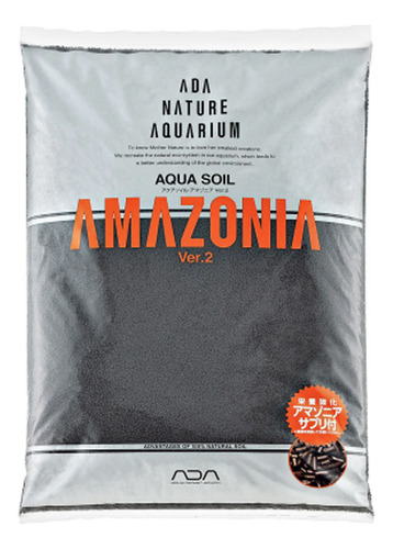 Substrato Terroso Aqua Soil Amazonia Versão 2 Ada 9l