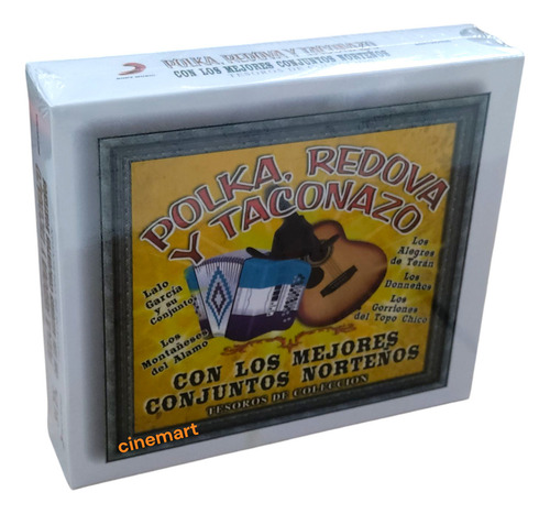 Polka Redova Y Taconazo Tesoros De Coleccion 3 Discos Cd