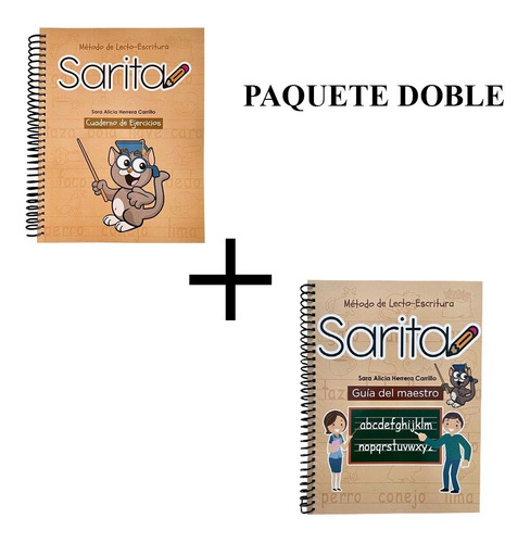 Imagen 1 de 7 de Método Sarita Paquete Con 2 Piezas