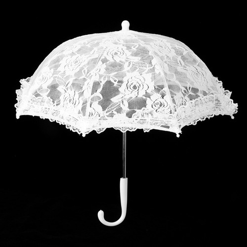 Artesanato Flores Rendas Bordado Guarda-chuva Palco Infantil