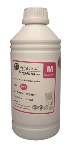 Tinta Magenta (hp/canon/epson/lexmark/brother) 1000 M.l.