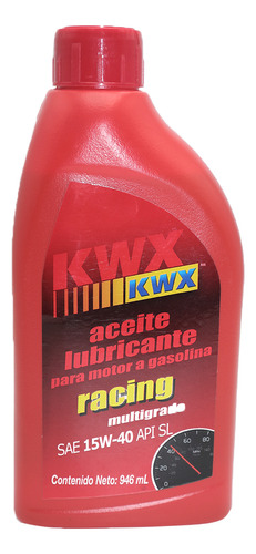 Aceite Multigrado Para Motor 15w40 Mineral Kwx 946 Ml