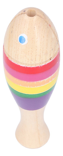 Instrumento De Percusión Musical Portátil De Madera Con Form