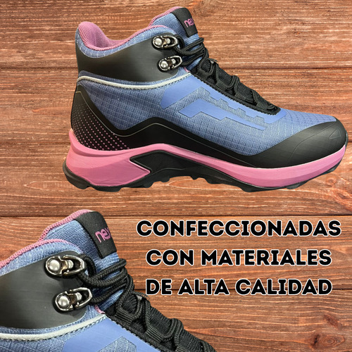 Botas Nexxt Trekking Impermeables Mujer Senderismo Urbana