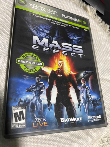 Mass Effect Platinum Hits Xbox 360