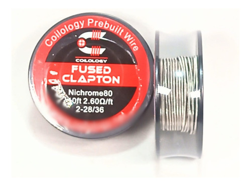 1 Cable Calentamiento Nuev 3m Ni80 2-28/36 Fused Clapton Ori