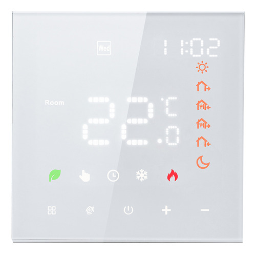 Termostato Programable 16a Para Pantalla Táctil De Calefacci