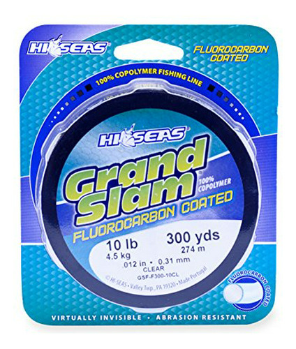 Hi-seas Hi-seas Carrete De 300-yardas Grand Slam, 4-pound