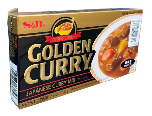 Imagem 1 de 1 de Golden Curry Karakuchi 220g S&b Hot Japão