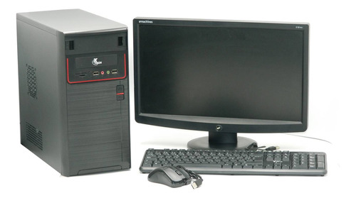 Computadora Cpu Core I5 8gb Ram 240gb Ssd Monitor Tecla Mou