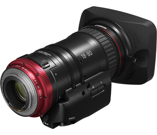 Canon Cn-e 18-80mm T4.4 Compact-servo Cinema Zoom Lens