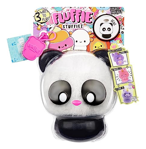 Fluffie Stuffiez Panda Peluche Pequeño Coleccionable - Dese