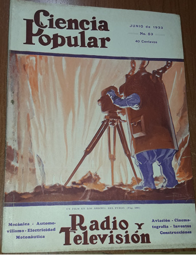 Revista Ciencia Popular N°59   Junio De 1933