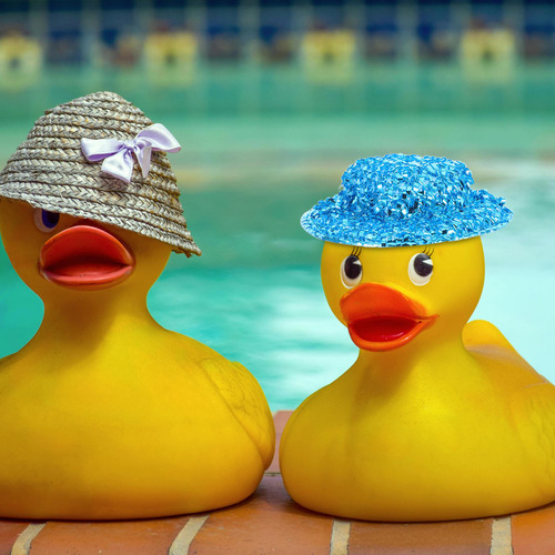 Sombrero De Paja De Imitación En Miniatura, 20 Unidades: Min