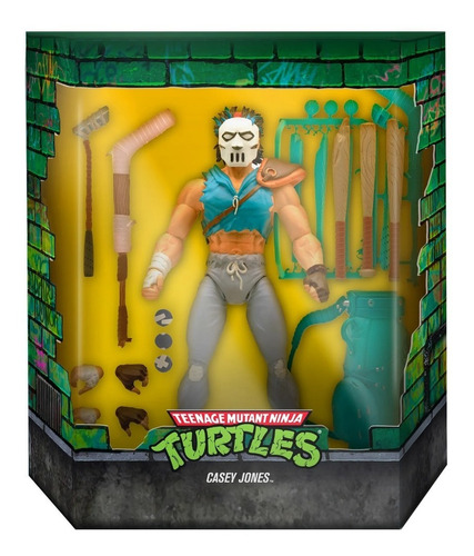 Casey Jones Super 7 Tortugas Ninjas Super7