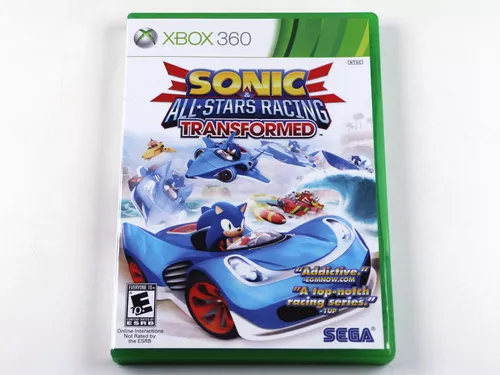 Jogo Sonic & All Star Racing Transformed Xbox 360 Sega com o