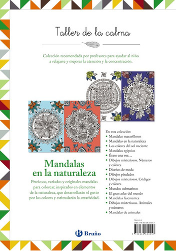 Libro Taller De La Calma. Mandalas En La Naturaleza - Var...