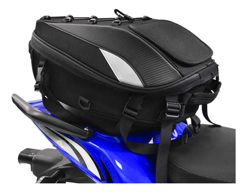 Mochila For Casco De Moto, Carcasa Dura De Fibra De Carbono