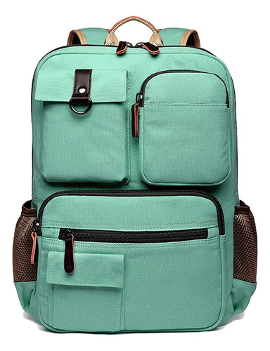 Mochila Para Ordenador Portátil | Verde Menta Vintage