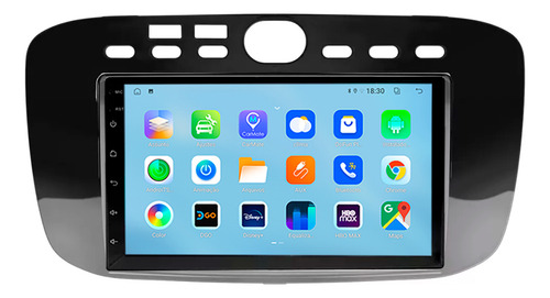 Multimídia Punto 13/17 Qled 7p Android Carplay 2gb 64gb Adak