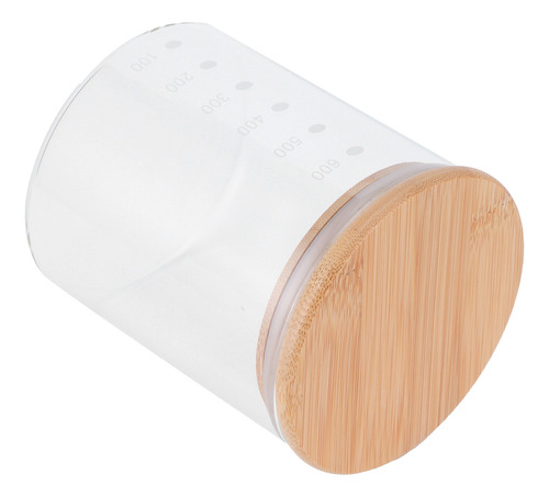 Tarro De Almacenamiento Para Alimentos, Tapa De BambĂș, Vidri
