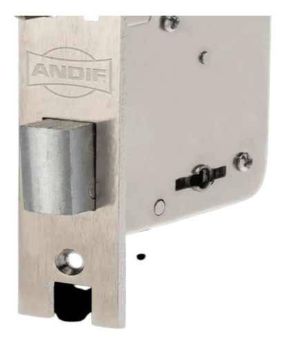 Imagen 3 de 4 de Cerrojo Andif 530 Para Puerta De Cristal. (derecha)