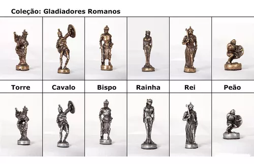 equipe de figuras de xadrez de prata (Rei, Rainha, Bispo, Cavalo, Torre  [download] - Designi