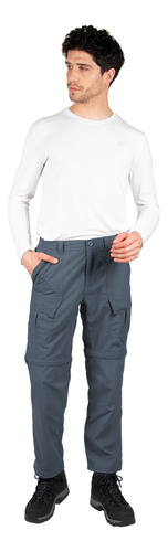 Pantalón Desmontable Kaweskar Hombre Stone Doite